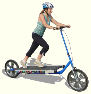 Unique treadmill-bike.